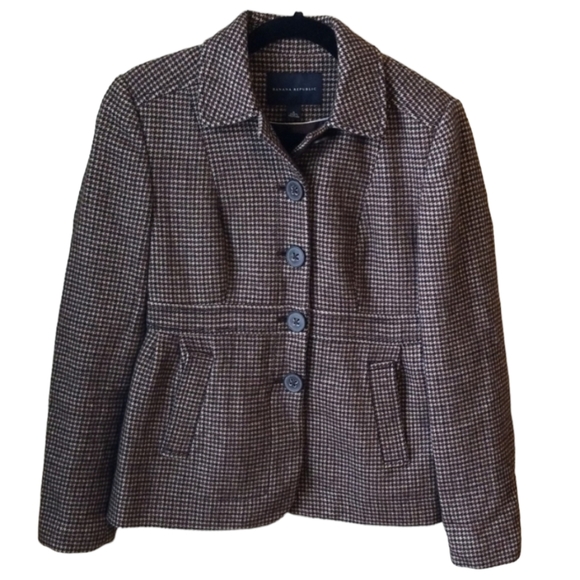 Banana Republic Jackets & Blazers - Banana Republic brown wool jacket, size 4